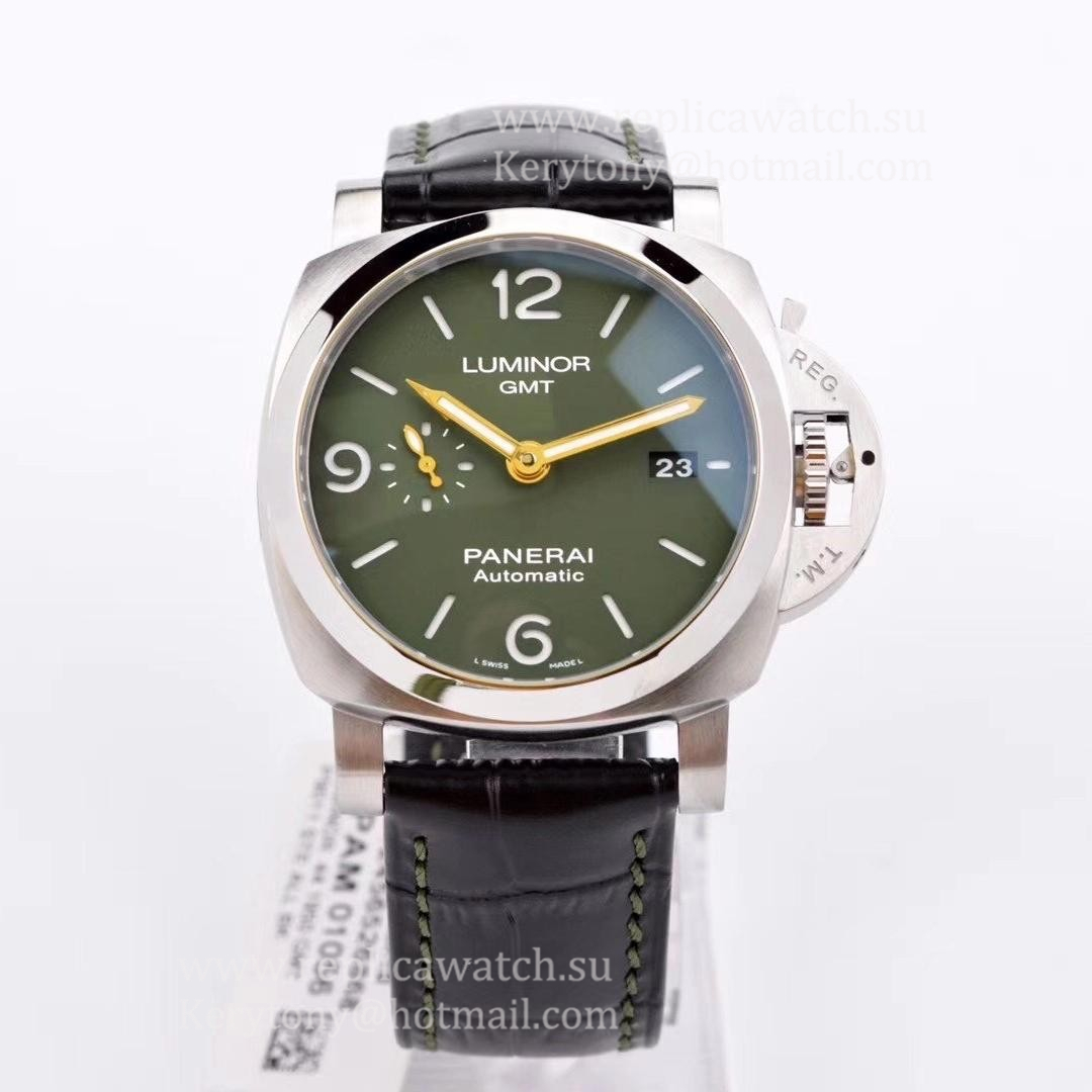 Replica Pa*e*a1 Luminor Marina PAM111 Noob Factory V11 SS Black Dial 6497