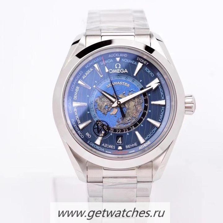 Copy 0me*ga De Ville Ladiesmatic SS Pink Dial 8520