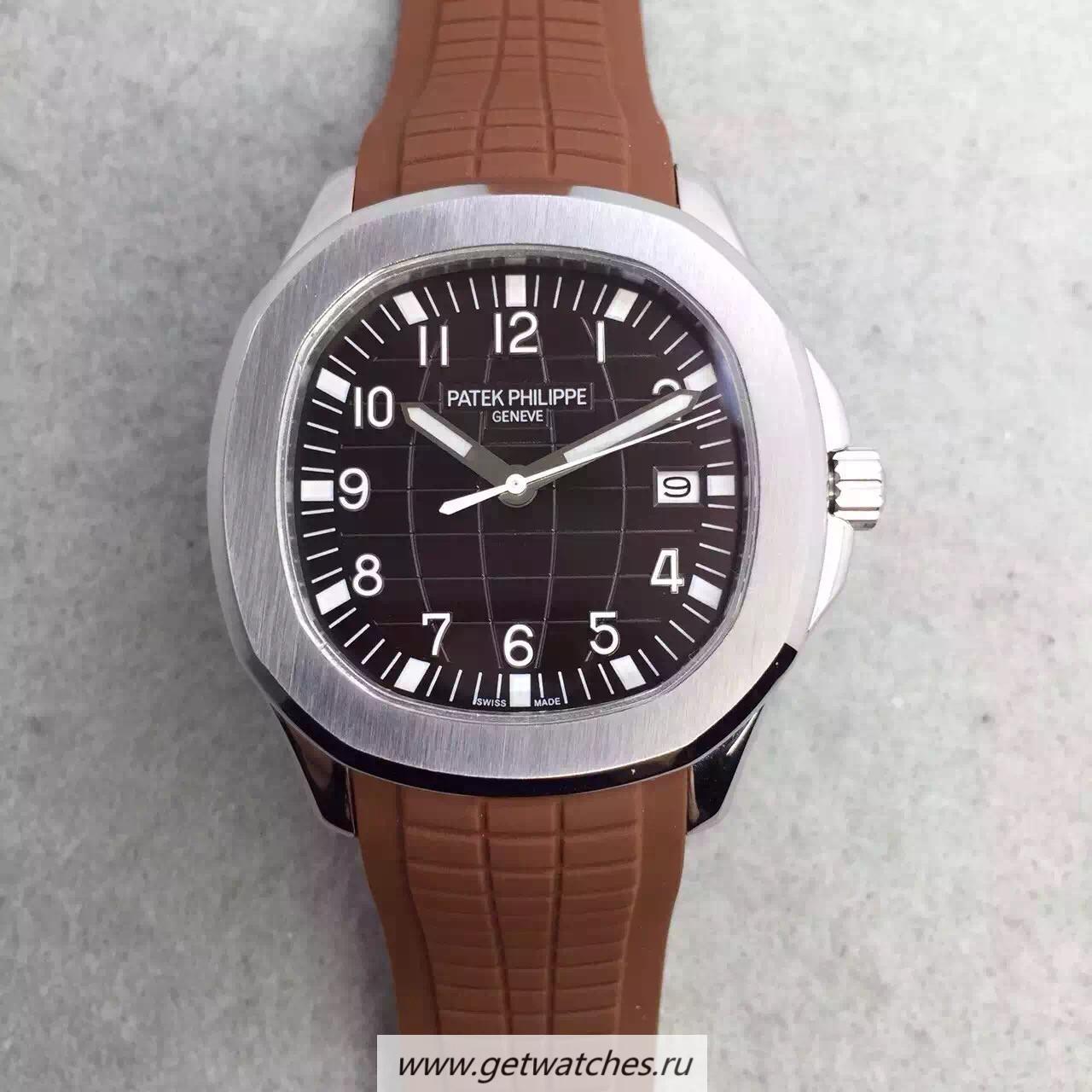 Replica Pat*k Phi1i*pe Aquanaut Jumbo 5167A-001 MKF SS Brown Dial 324SC