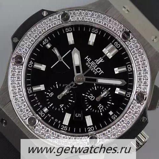 Perfect Replica Hublot Big Bang SS D1am0nds Bezel 7750