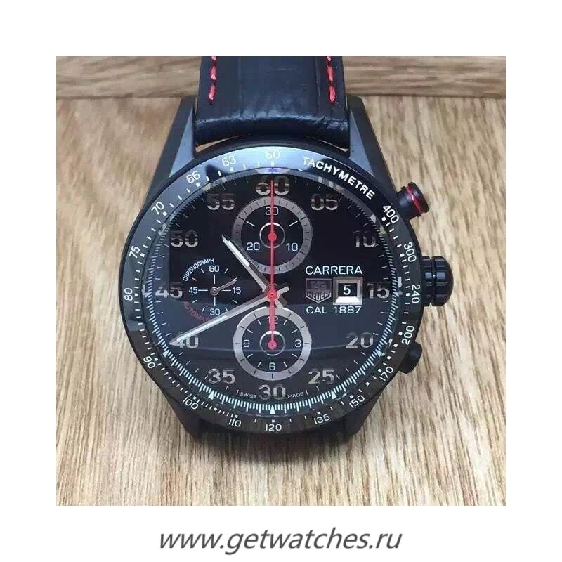 Fake Tag Heuer Carrera Calibre 1887 SS White Dial 1887