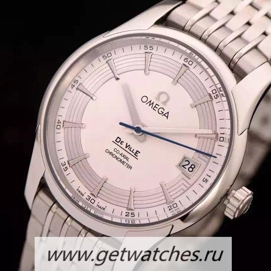 High Quality 0me*ga Seamaster Planet Ocean 600M Chrono OMF SS & Rose Gold Blue Dial 9301