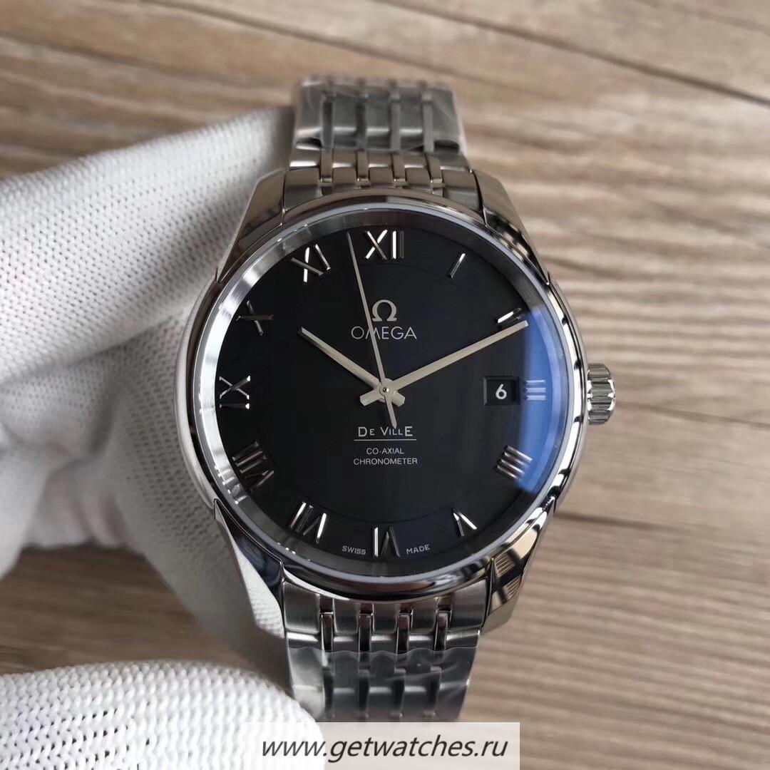 Copy 0me*ga Seamaster Planet Ocean 600M Chrono 215.30.46.51.01.002 OMF V3 SS Black Dial 9900