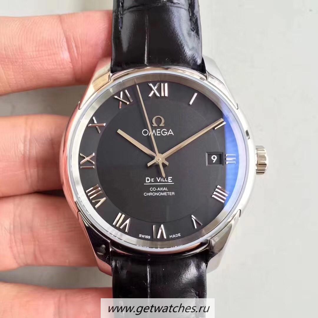 Perfect Replica 0me*ga Seamaster Planet Ocean 600M Chrono 215.30.46.51.01.002 JHF SS Black Dial 9900