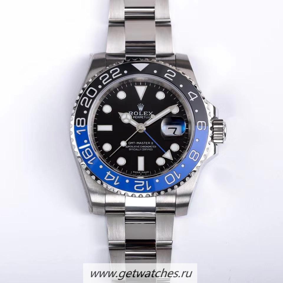 Shop R01ex GMT-Master II 116710 BLNR ARF SS 904L Black Dial 3186