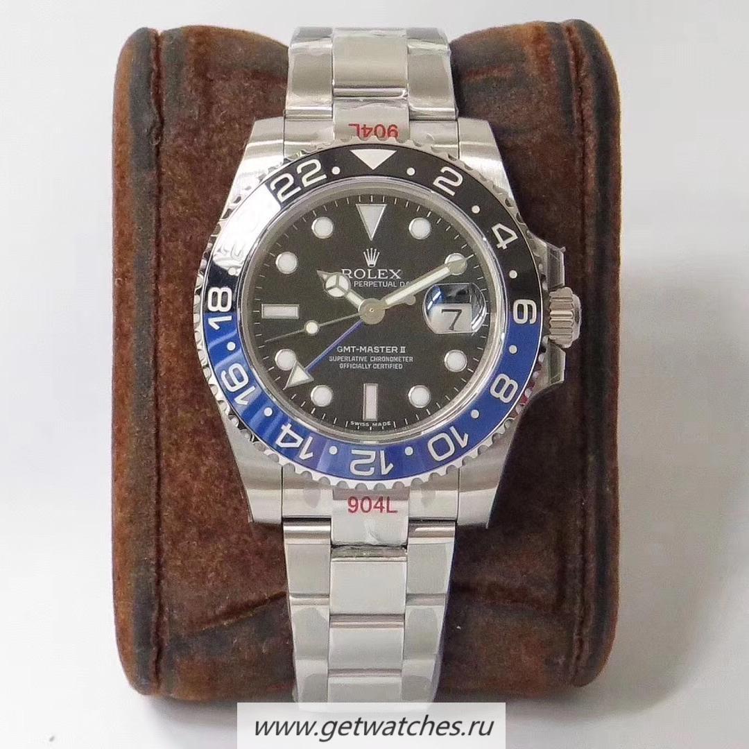 High Quality R01ex GMT-Master II 116710 BLNR GMF V3 SS 904L Black Dial 2836