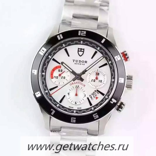 High Quality Tudor Grantour SS White Dial 7750