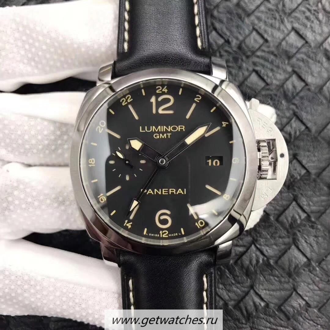 Copy Pa*e*a1 Radiomir PAM 210 SS Black Dial OP XI
