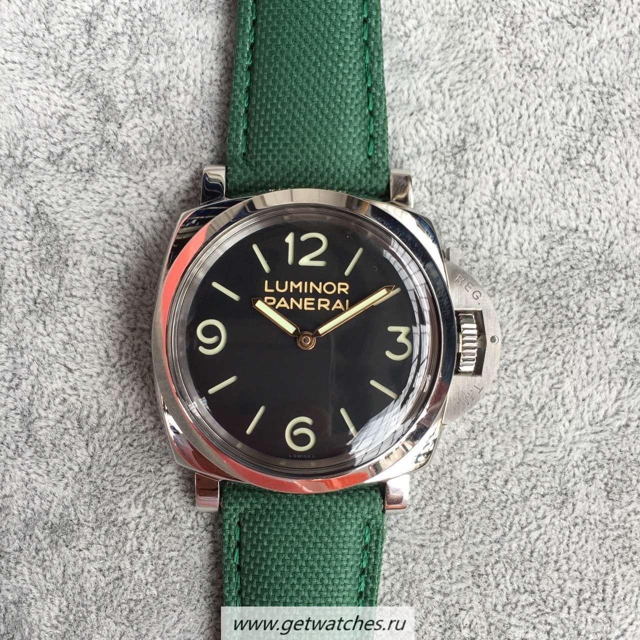 Copy Pa*e*a1 Luminor Marina Logo Acciao PAM1005 Noob Factory SS Black Dial OP II