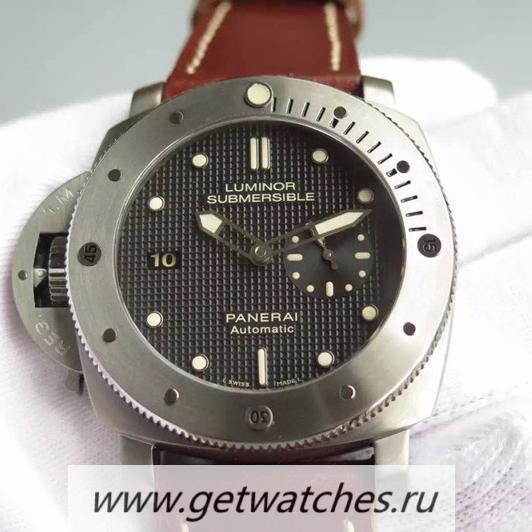 NEW Replica Pa*e*a1 Luminor Marina PAM1117 VSF Titanium Blue Dial P9010 (Free Leather Strap)