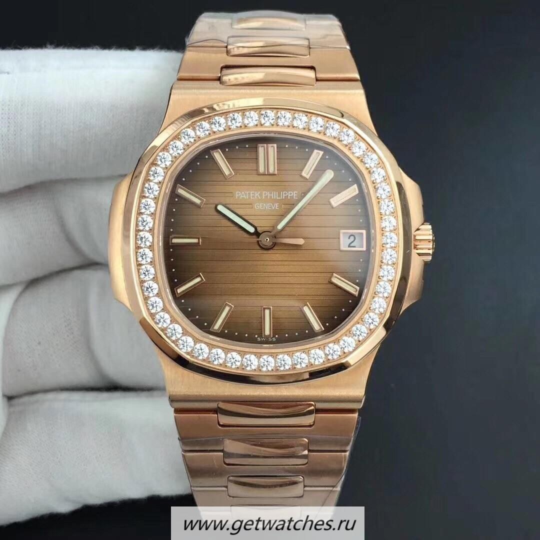 Replica Pat*k Phi1i*pe Nautilus 5711/1R PPF V4 Rose Gold Brown Dial 324SC