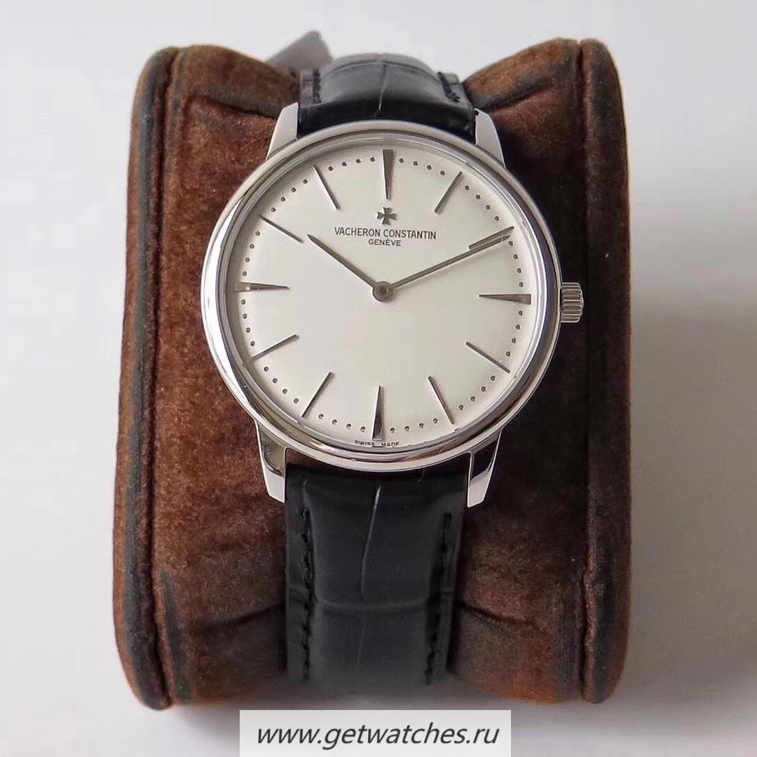 Shop Vacheron C0nstan1n Patrimony 81180/000G-9117 KZF SS Silver Dial M9015