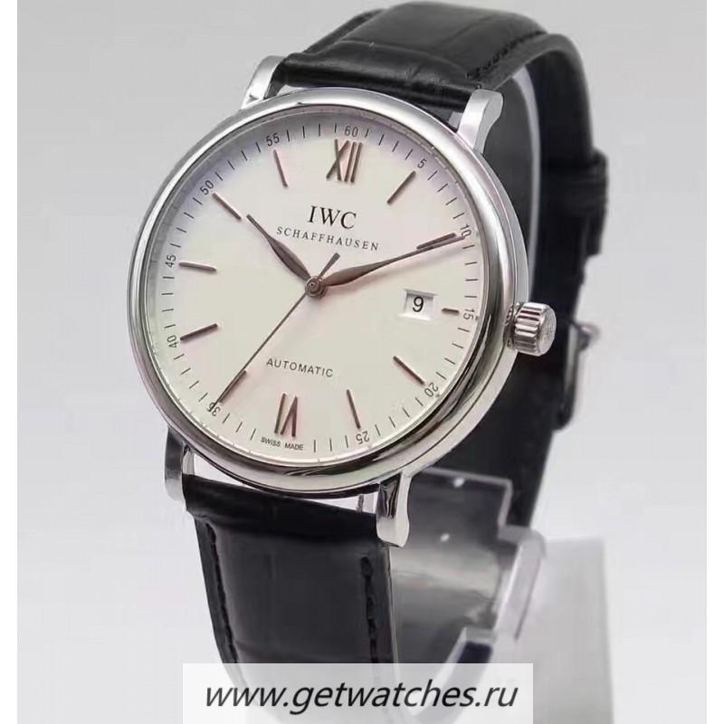 NEW Replica IWC Portofino Automatic IW356517 MKF SS White & Gold Dial 2892