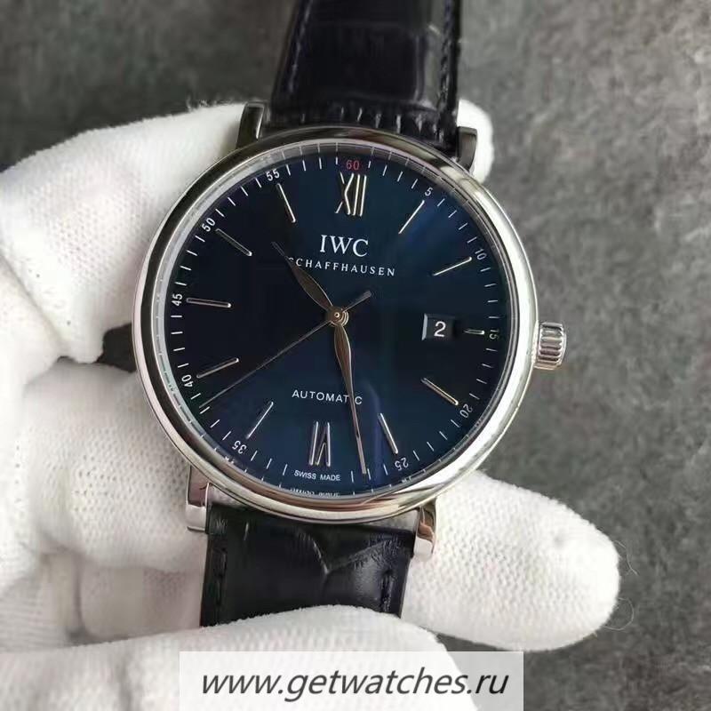 Copy IWC Portofino Boutique Edition IW356512 MKF SS Blue Dial 2892