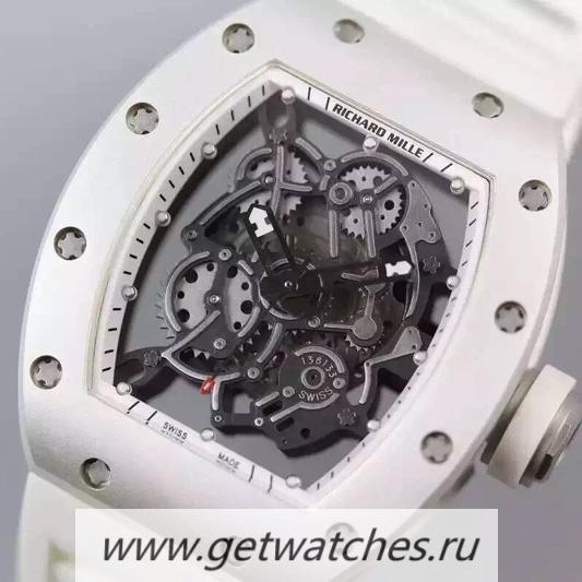Best Price Richard Mille RM035 White PVD White Dial M9015