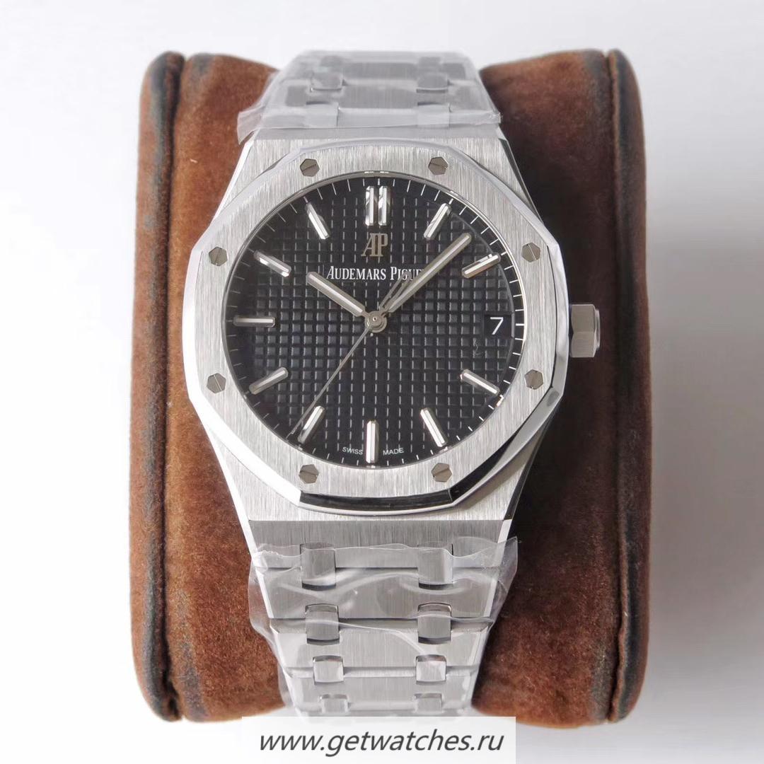 High Quality Audemars P1g*et Royal Oak 15500 ZF SS Black Dial 4302