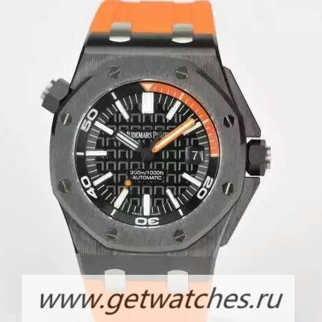 High Quality Audemars P1g*et Royal Oak Offshore Diver 15707 Ceramic Black Dial 3120
