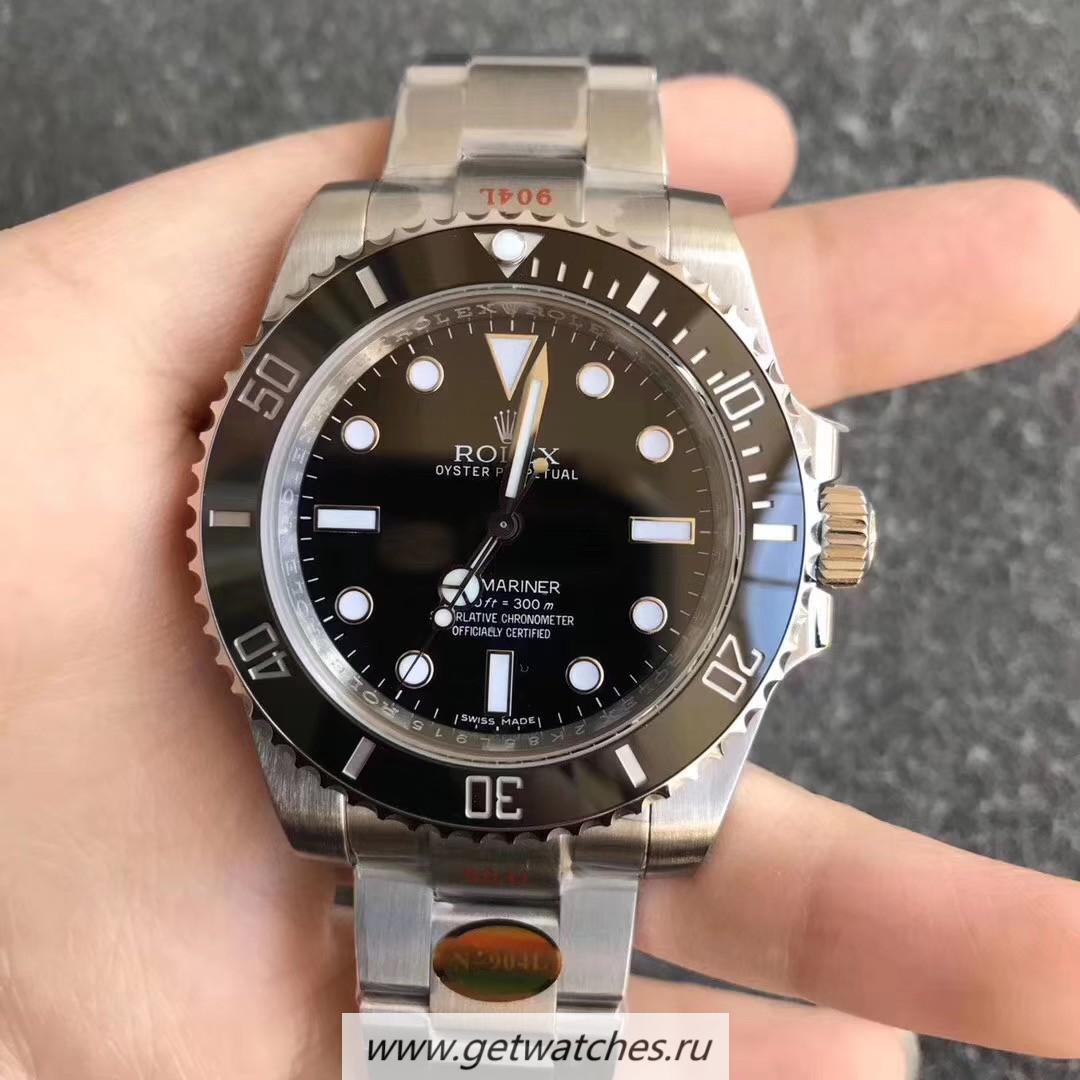 Replica R01ex Submariner 114060 Noob Factory V10 SS 904L Black Dial 3130