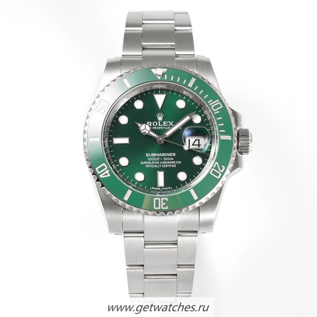 Fake R01ex Submariner Date 116610 LV ZF SS 904L Green Dial 3135