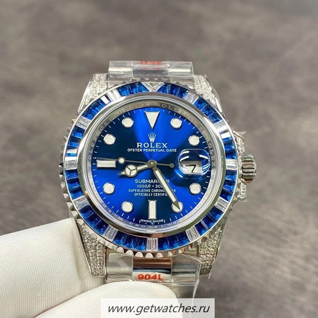Perfect Replica R01ex Submariner Date 116659 ABR ROF SS 904L & D1am0nd Blue Dial 2836