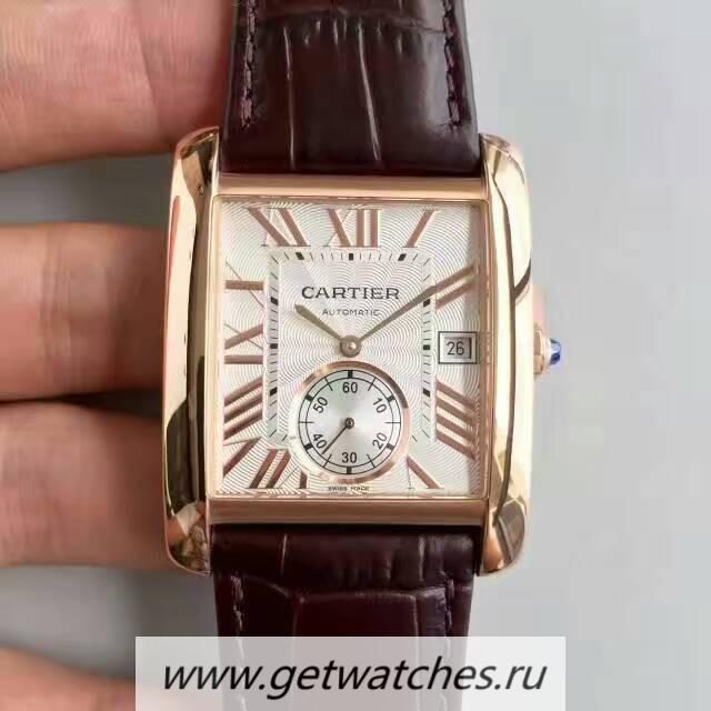 NEW Replica Ca*t1er Tank MC WGTA0014 JF Rose Gold White Dial 1904MC
