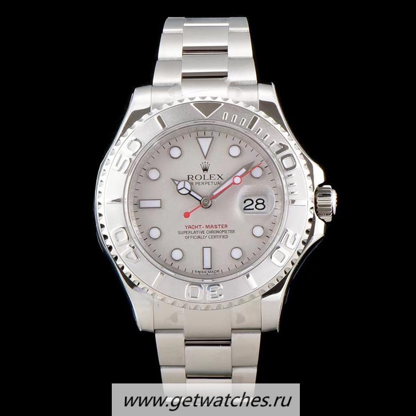 Replica R01ex Yacht-Master 40 116622 ARF SS 904L Grey Dial 2824