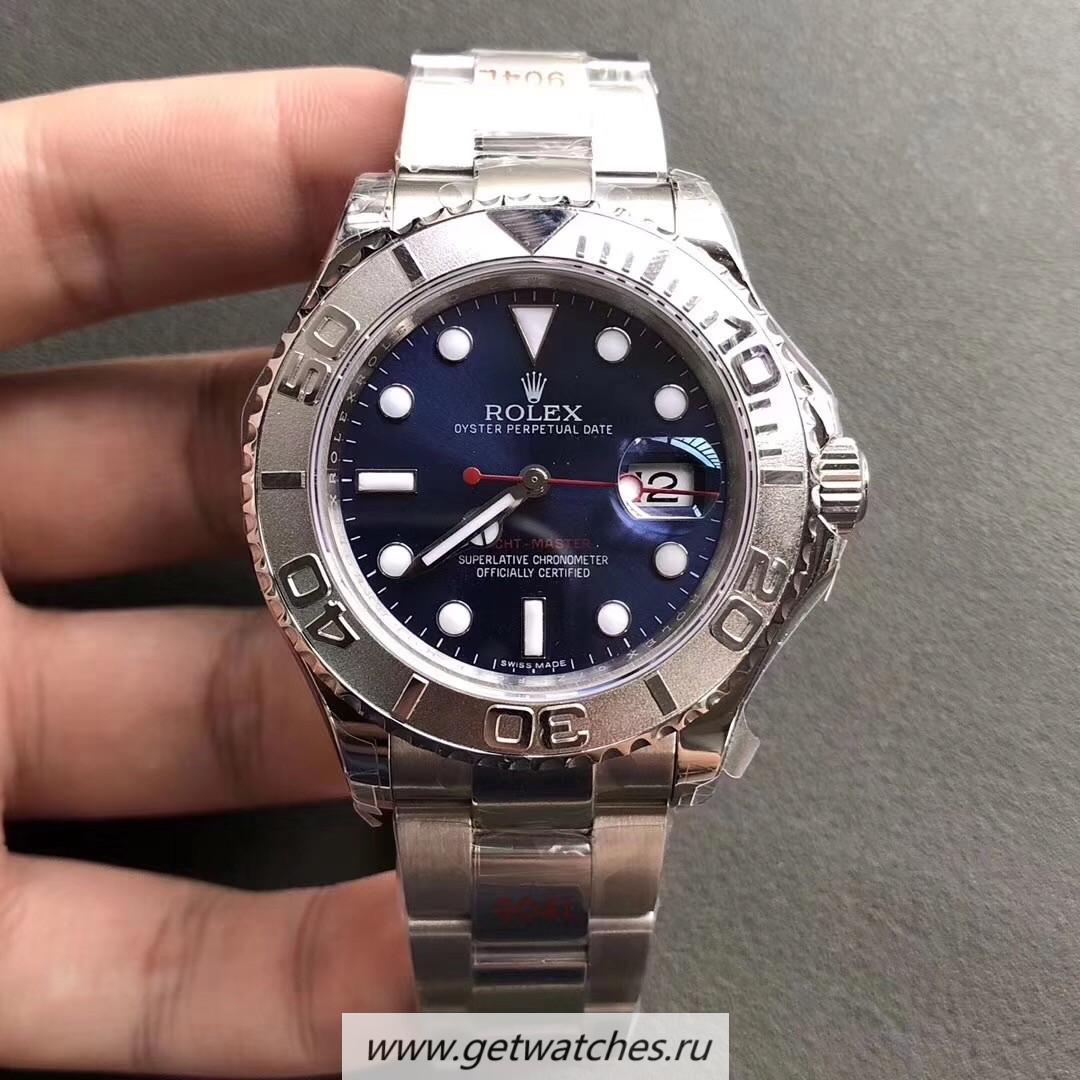 Perfect Replica R01ex Yacht-Master 40 116622 GMF SS 904L Blue Dial 3135