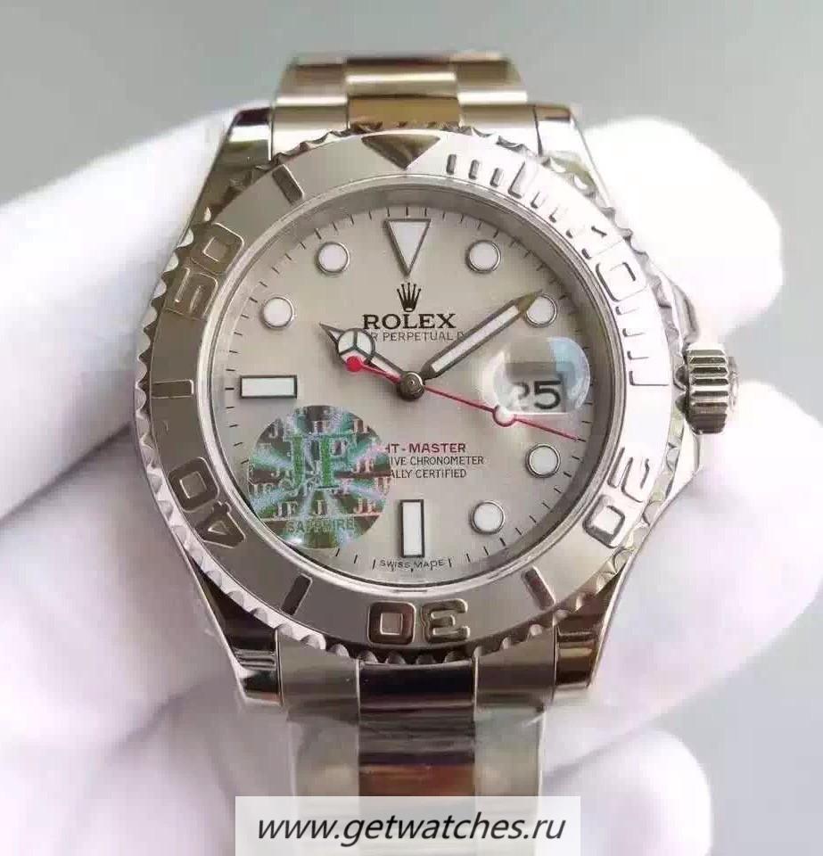 Perfect Replica R01ex Yacht-Master 40 116622 JF SS Gray Dial 2836